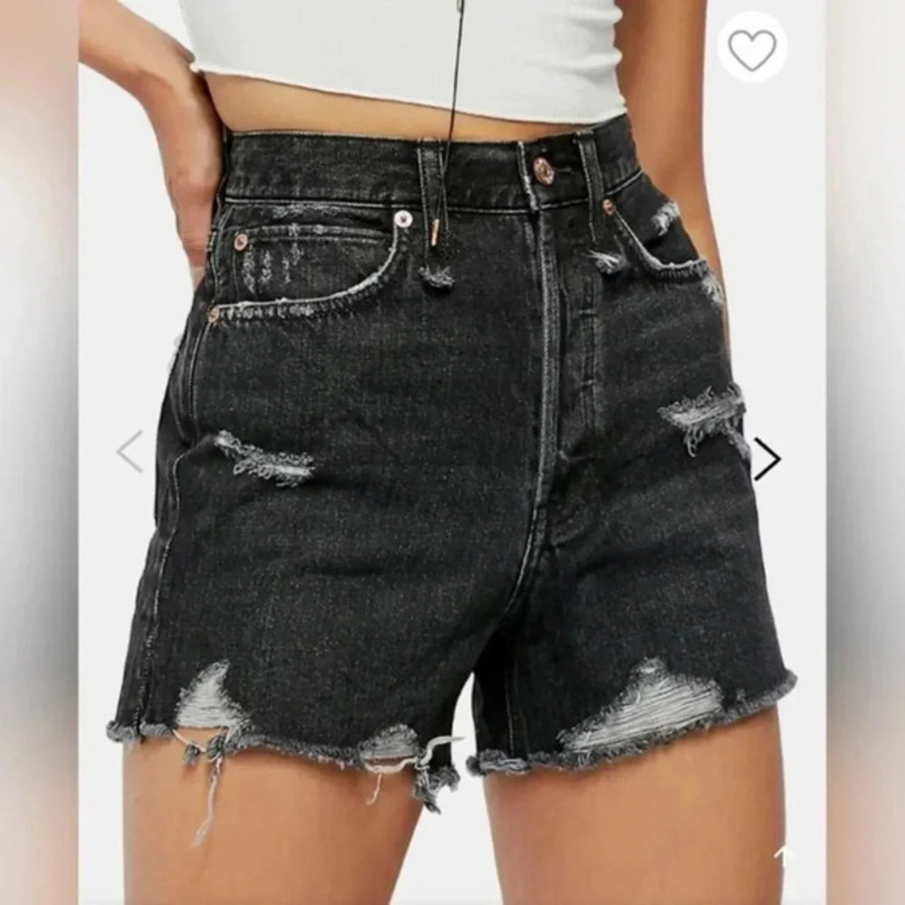 Free People Makai Cut-Off Denim‎ Short XS